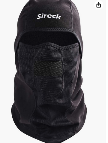 Sireck Cold Weather Balaclava Ski Mask, Water Resistant and Windproof Fleece Face Thermal , Hunting Cycling Motorcycle Neck Warmer Hood Winter Gear for Men Women